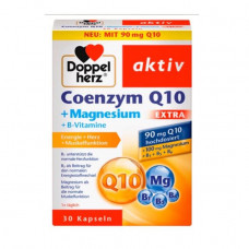 Thuốc bổ tim mạch DoppelHerz Coenzym Q10 + Magnesium + B Vitamine 30 viên
